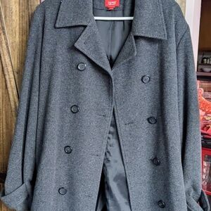 Esprit Charcoal and Black Outerwear